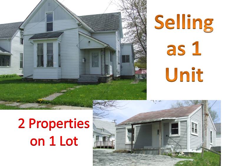 2 Homes on 1 Lot – 3 Bed Main House, 2 Bed Rental House