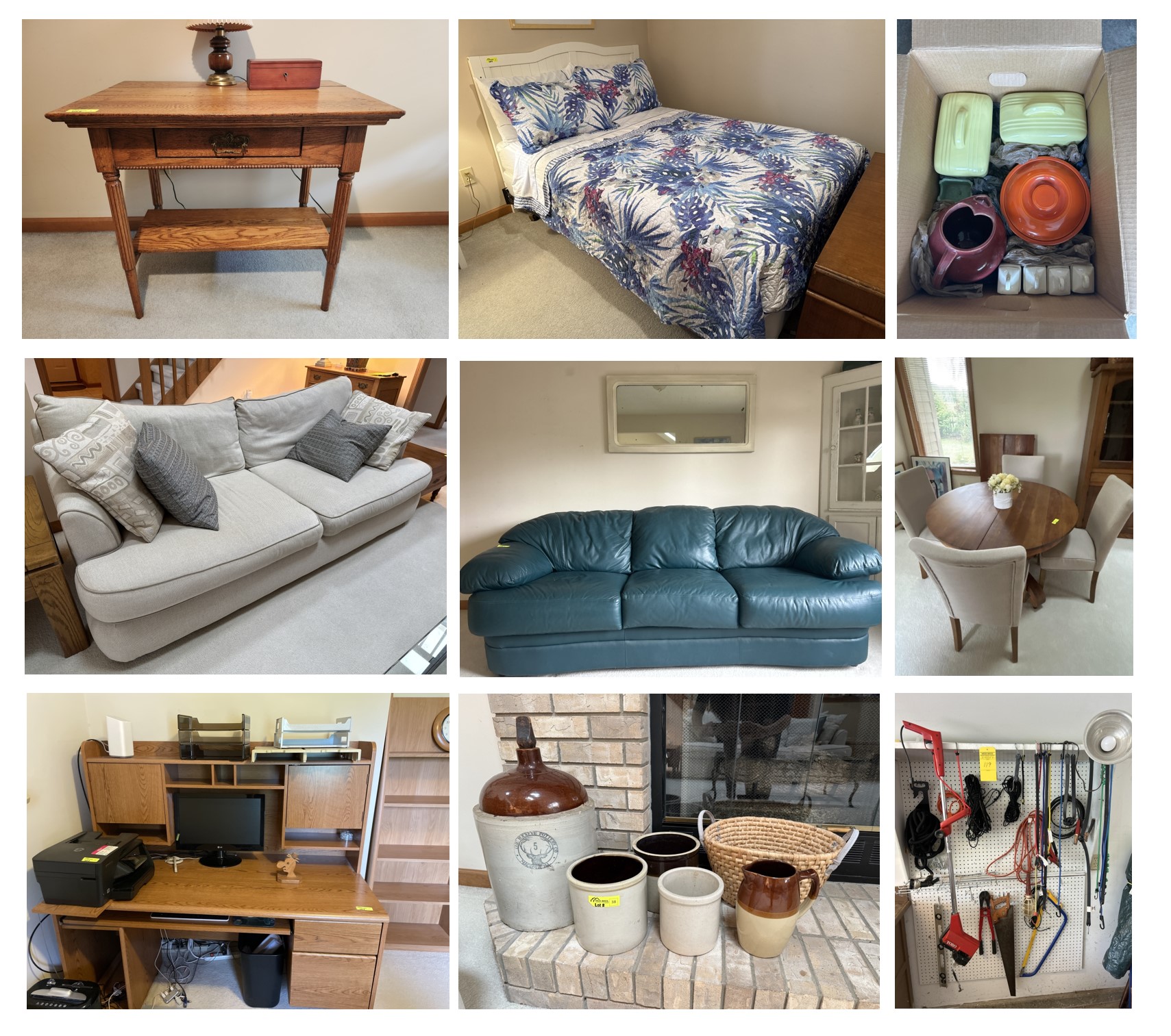 Household Furniture & Décor, Antiques, Tools, Electronics and More