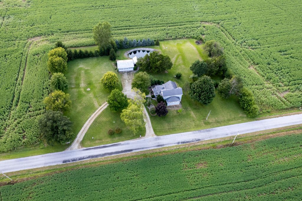 3 Bedroom Country Home on 1.84 Acres with Pond & 3 Car Garage